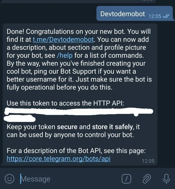 create new bot
