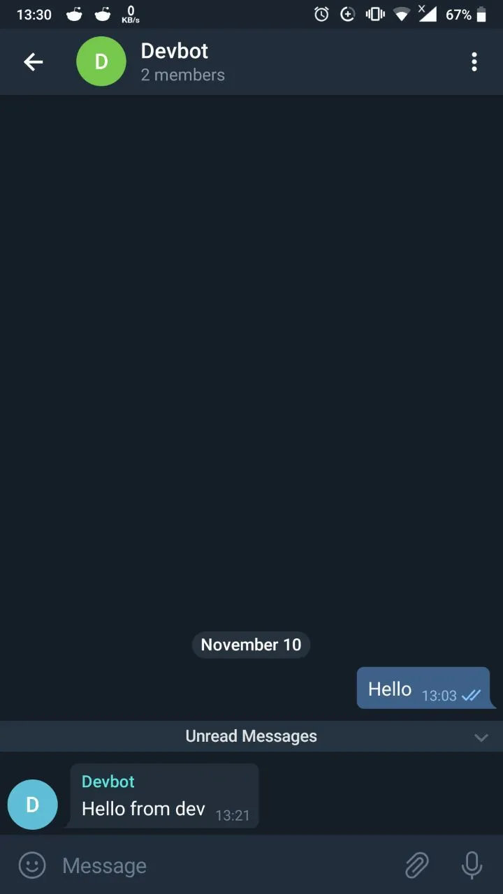 create new bot